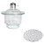 Dessecador Completo com Tampa Luva e Placa de Porcelana Perfurada - 150mm - Imagem 3