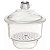 Dessecador Completo com Tampa Luva e Placa de Porcelana Perfurada - 300mm - Imagem 10