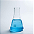 Erlenmeyer 1000ml + Bastão De Vidro 300x06 - Imagem 3