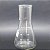 Erlenmeyer de Vidro Borossilicato Boca Larga Graduado - 500ml - Imagem 1