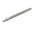 Espatula Tipo Canaleta em Aço Inox - 22cm - Imagem 1