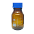 Frasco Reagente Vidro Âmbar com Tampa Rosca - 250ml - Imagem 1