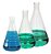 Kit 3 Erlenmeyer - 2000ml, 3000ml e 5000ml. - Imagem 2