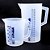 Kit de Jarras Plásticas Graduadas em Silkscreen PP - 1000ml e 2500ml - Imagem 2