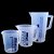 Kit de Jarras Plásticas Graduadas em Silkscreen PP - 600ml, 1000ml e 2500ml - Imagem 5