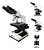 Kit Microscópio Biológico Binocular 1600x Profissional + Câmera Digital de 5.0 MP - Imagem 5