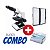 Kit Microscópio Biológico Binocular Acromático Led Aumento 1600x + Laminas e Porta Laminas - Imagem 1