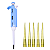 Micropipeta Exacta 10-100uL + 1000 Ponteiras - Imagem 1