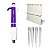 Micropipeta Exacta 1000-5000ul + Ponteiras + Suporte p/ Micropipetas - Imagem 1