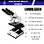 Microscópio  Binocular Olen 1600x + Caixa C/ 12 Lâminas Preparadas Infantil - Imagem 3