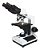 Microscópio Biológico Binocular 1600x Acromático - FirstLab - Imagem 1