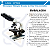 Microscópio Biológico Binocular 1600x Acromático Iluminação LED - Imagem 2