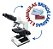 Microscópio Biológico Binocular Olen + Brindes - Imagem 1