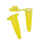 Microtubo 0,78ml Amarelo - 500 Unidades - Imagem 1