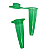 Microtubo 0,78ml Verde - 500 Unidades - Imagem 1