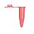 Microtubo 0,9ml Vermelho - 1000 Unidades - Imagem 1