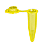 Microtubo 1,5ml Amarelo - 1000 Unidades - Imagem 1