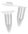 Microtubo de Centrifugação Flaconete Tipo Eppendorf 1,4ml - Pct c/ 1000 Incolor - Imagem 2