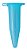 Microtubo de Centrifugação Pino 0,9ml Azul C/ 5000 Unidades - Imagem 1