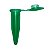 Microtubo de Centrifugação Pino 0,9ml Verde C/ 10.000 Unidades - Imagem 1