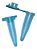 Microtubo de Centrifugação Tipo Eppendorf Cap. 0,5ml - Azul - 3000 Unidades - Imagem 1