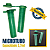 Microtubo Flaconete 2,7ml Interno 3,0ml Externo Pacote Com 1000 Unidades - Verde - Imagem 2