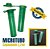 Microtubo Flaconete 2,7ml Interno 3,0ml Externo Pacote Com 500 Unidades - Verde - Imagem 2