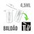 Microtubo Fundo Chato 4,5ml Cor Incolor Com Tampa Pacote 500 Unidades - Imagem 3