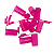 Microtubo Fundo Chato 4,5ml Pink - 500 Unidades - Imagem 2