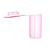 Microtubo Fundo Chato 4,5ml Rosa Bebê - 500 Unidades - Imagem 1