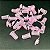 Microtubo Fundo Chato Baldinho 1,0ml Interno Cor: Rosa Bebê Pacote 1000 Unidades - Imagem 3