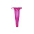 Microtubo Tipo Epp Pino Flaconete 0,4ml Rosa Pink - 3000 Unidades - Imagem 1