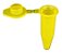 Microtubo Tipo Eppendorf 1,0ml Int. Pacote com 1.000 Unidades - Amarelo - Imagem 4