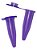 Microtubo Tipo Eppendorf 1,0ml Int. Pacote com 500 Unidades - Lilas - Imagem 1