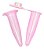 Microtubo Tipo Eppendorf 1,0ml Int. Pacote com 500 Unidades - Rosa BB - Imagem 1