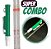Pipetador Pi-Pump para 10ml Plast Verde + 2 Pipetas Sorológicas de Vidro Graduado - Imagem 1