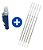 Pipetador Pi-Pump para 2,0mL Plast Azul + 5 Pipetas Sorológica Vidro Graduado 2,0mL - Imagem 5