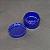Pote Acrílico Com Tampa Rosqueada Azul - 1000 Unidades - Imagem 4