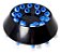 Rotor de Ângulo Fixo 24x10ml Para Centrífuga K14-4000 - Imagem 1