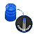 Tampa Tipo Flecha Para Tubo de Ensaio 12x75mm Azul - 1000 Unidades - Imagem 3