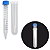 Tubo Falcon 15ml Pct/ 50 Unidades + Jogo de Caçapas 15 ml - Imagem 1
