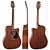 Violão Folk Aço Takamine Elétrico Cutaway Fosco GD11MCE - Imagem 4