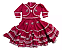 Vestido Tradicional Gaúcho Infantil 2, 4 e 6 anos - Imagem 1