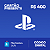 R$400 PlayStation Store - Cartão Presente Digital [Exclusivo Brasil] - Rewin Games - Imagem 1
