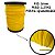 Rolo Bobina Fio de Nylon Amarelo Para Roçadeiras 3mm Quadrado 2,270kg 255m Por Rolo Duraline HD PRO - Imagem 2