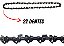 Corrente Para Motosserras Stihl 1,3mm Ms 170 22 Dentes - Imagem 2