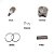 Kit Cilindro Completo Para Motosserras Stihl Ms 170 37mm Pistão E Anéis + Vela Ignição - Imagem 4