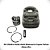 Kit Cilindro Completo Pistão Anéis Para Motosserras Coyote Vulcan Tekna Kawashima 43mm 45cc - Imagem 2