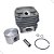 Kit Cilindro Completo Pistão Anel Para Motosserras Husqvarna 61 Nova - Imagem 1