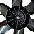 Hélice 6 Pás Preta Ventilador Mondial NV-15-6P-FB - Imagem 3